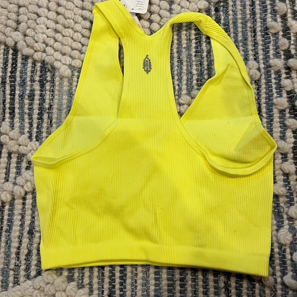 Free People - Free Throw Crop Top Zesty Lime - Picture 6 of 6